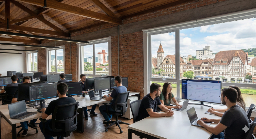 empresas de software em blumenau