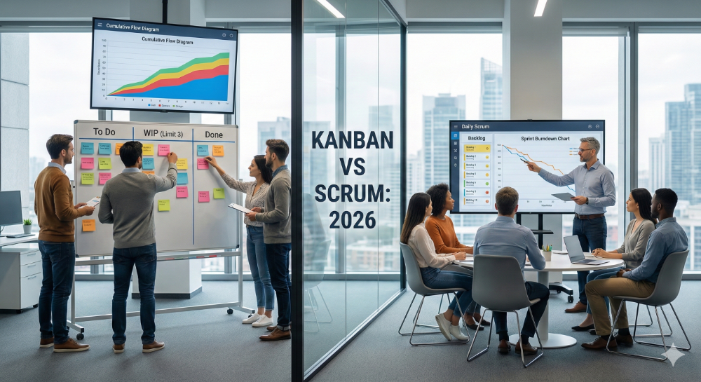 kanban vs scrum