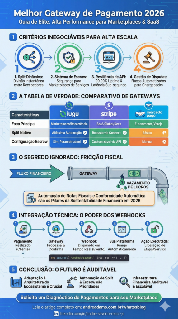 melhor gateway de pagamento