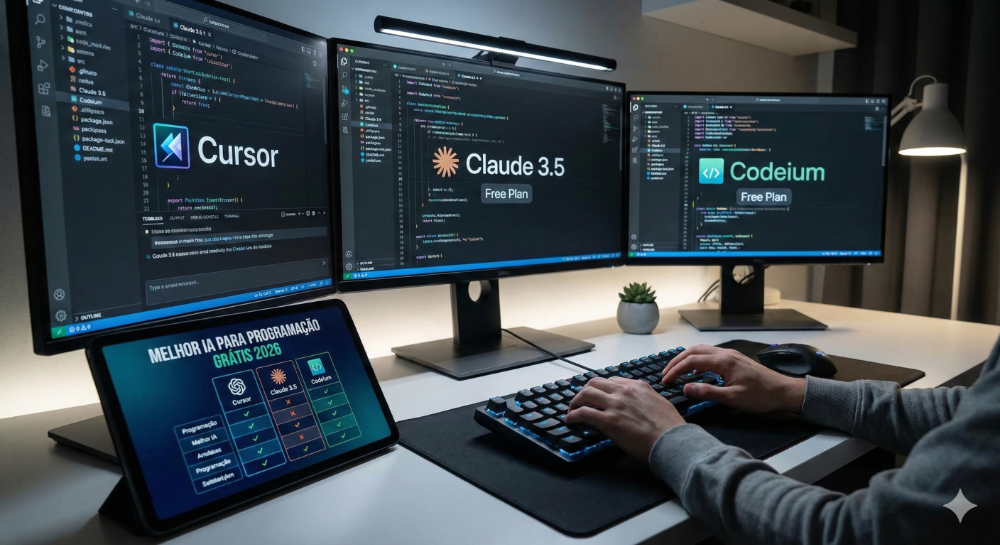 melhor ia para programação gratis