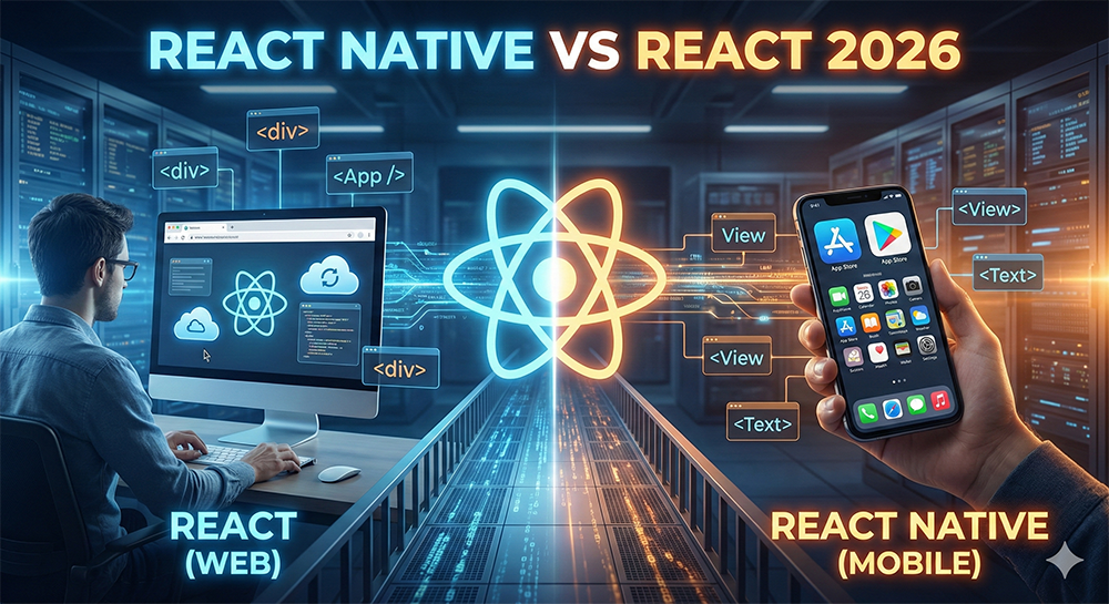 react native vs react